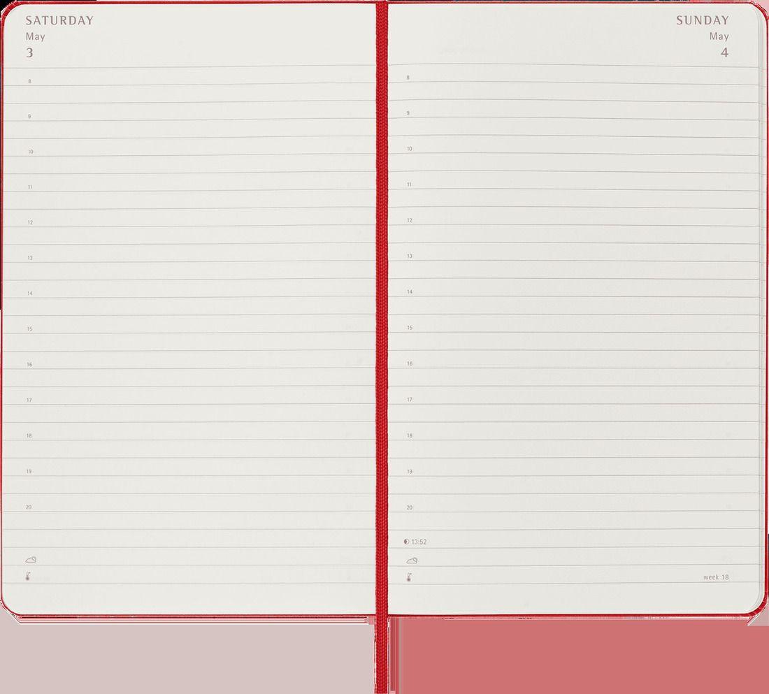 Agenda 2025 Diaria  Large Rojo escarlata-1