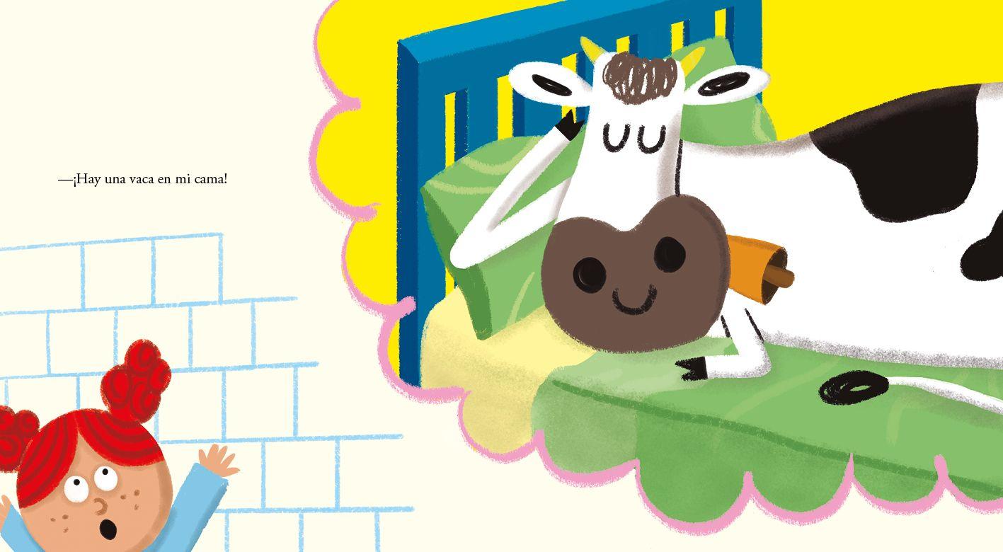 Hay Una Vaca En Mi Cama-1