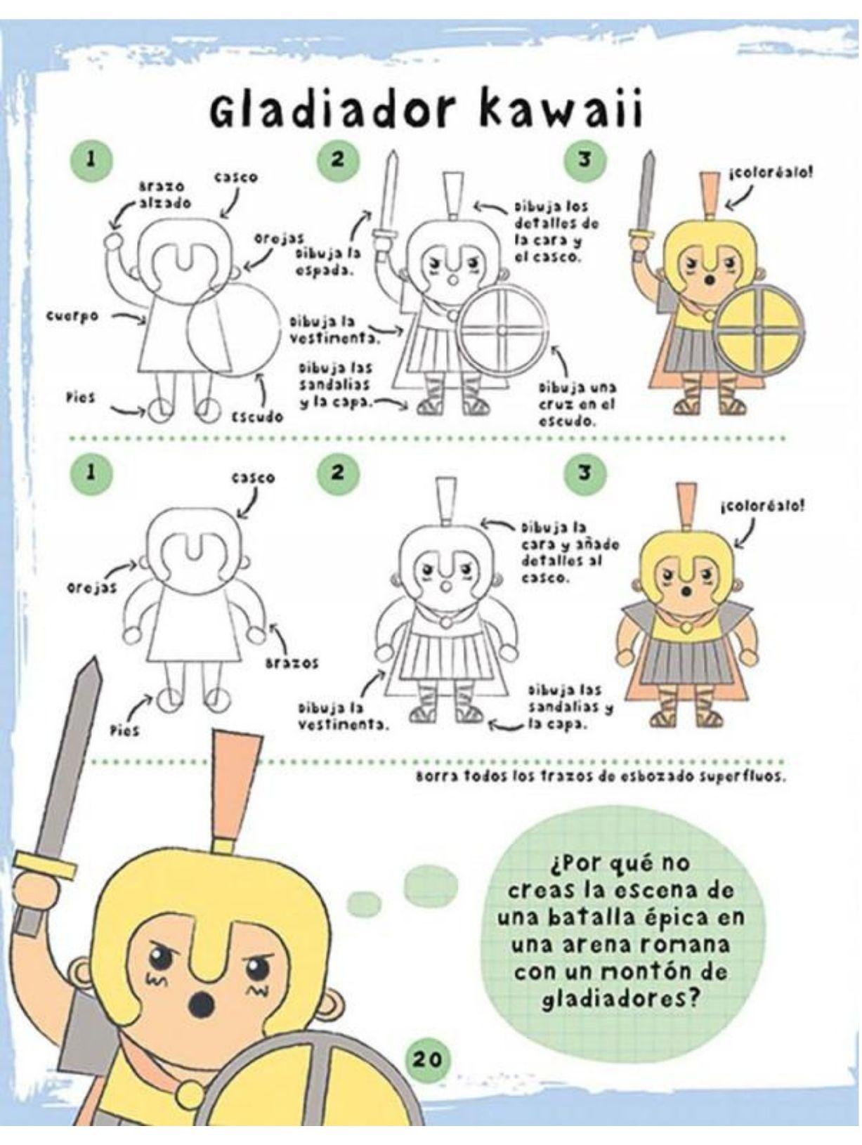 Dibujar kawaii gente adorable-2