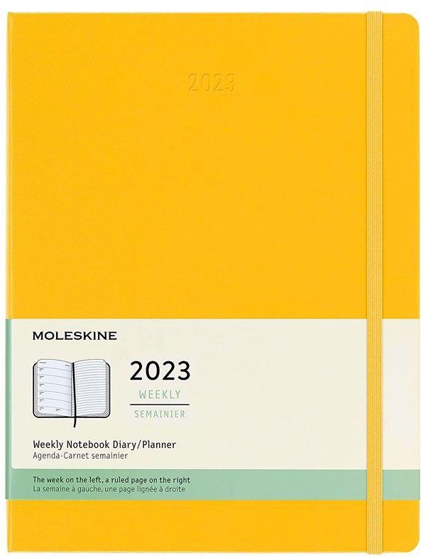 Agenda 2023 - Semanal - T. Dura - XL - Amarillo Anaranjado-0