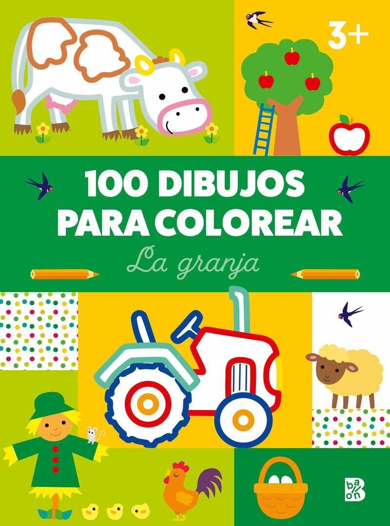 La granja. 100 dibujos para colorear-0