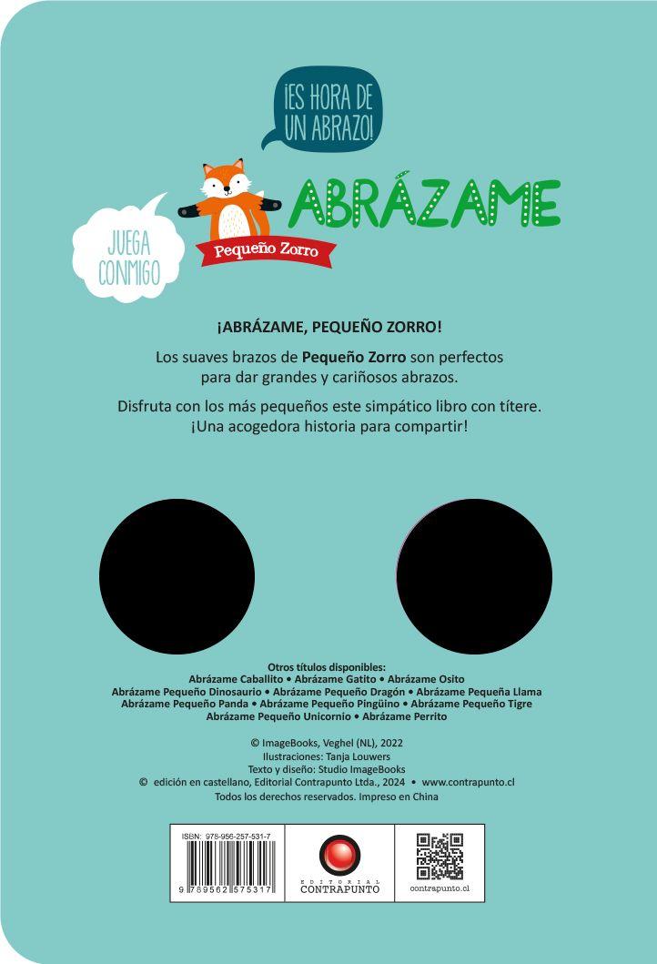 Libro Abrázame. Pequeño Zorro-1