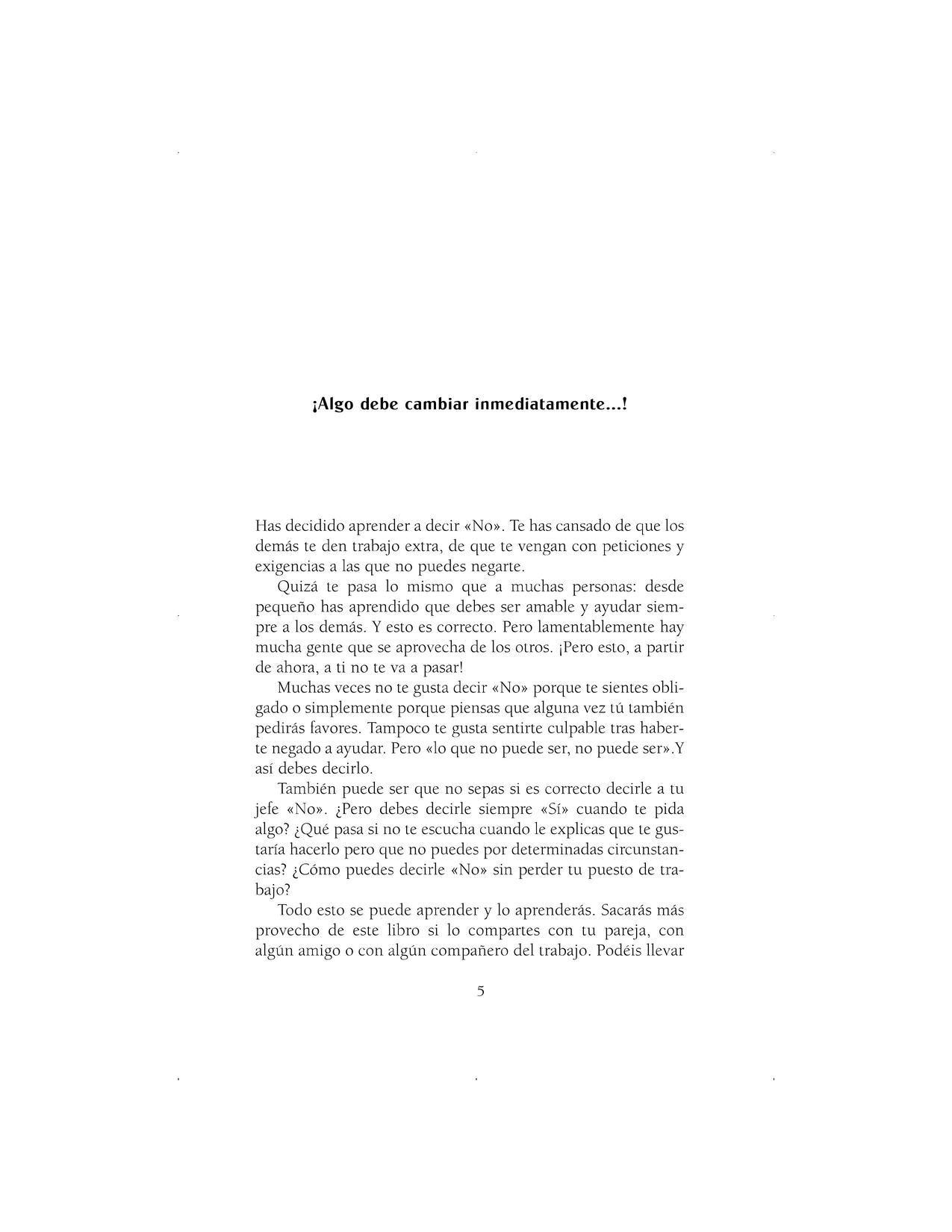 Libro El arte de decir no-5