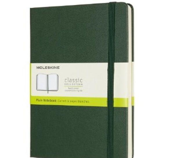 Libreta Moleskine Clásica Verde-0