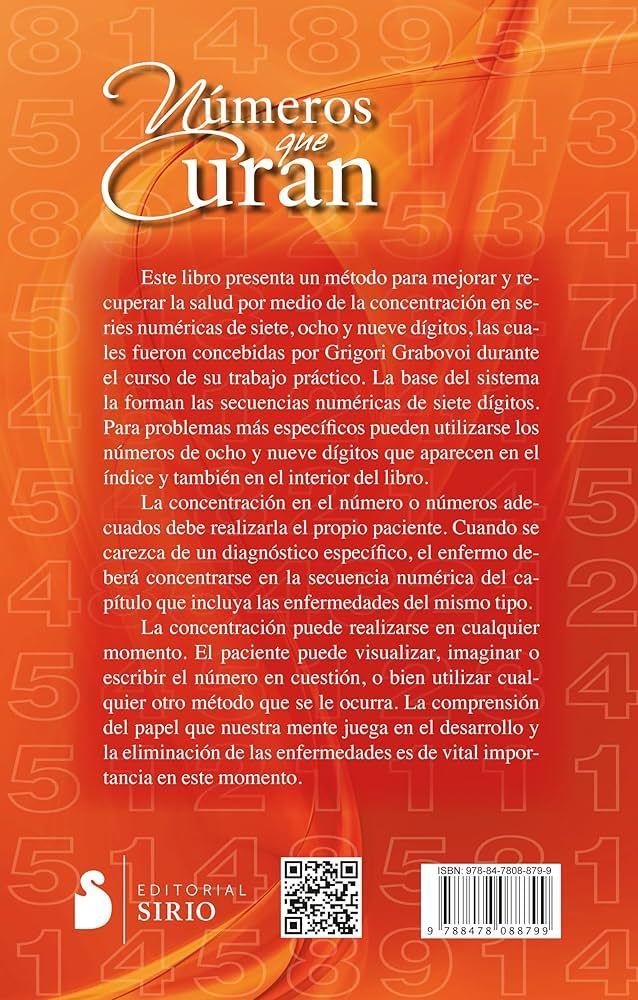 Números Que Curan de Editorial Sirio-1