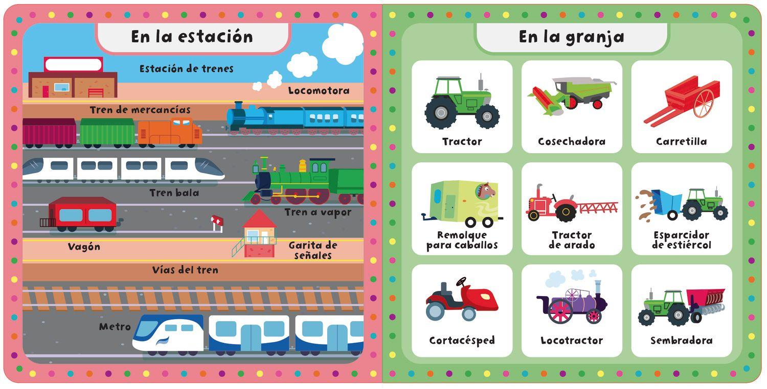 Libro Mi primer diccionario ilustrado de vehículos-3