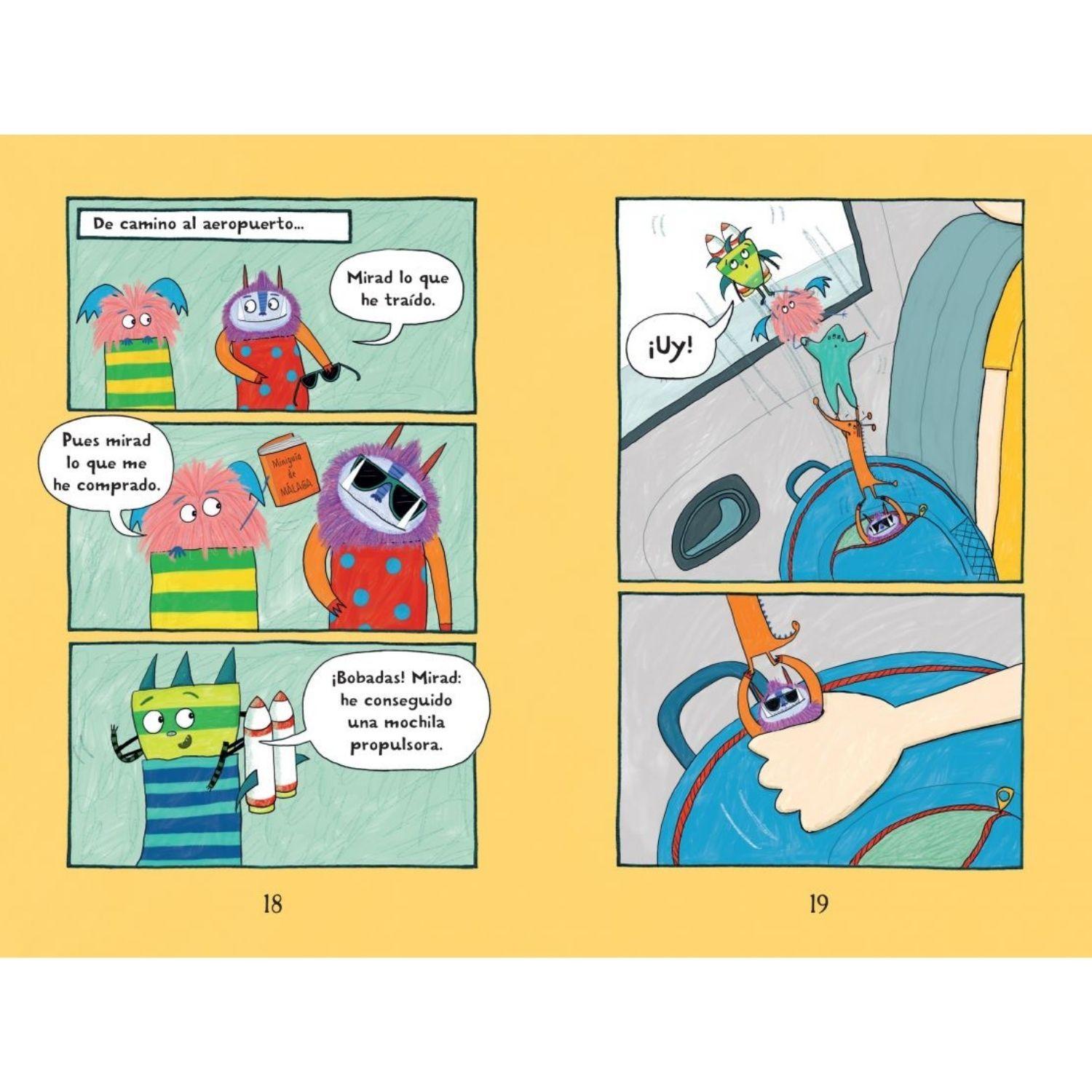 Los monstruos van en avión. Libro 4-2