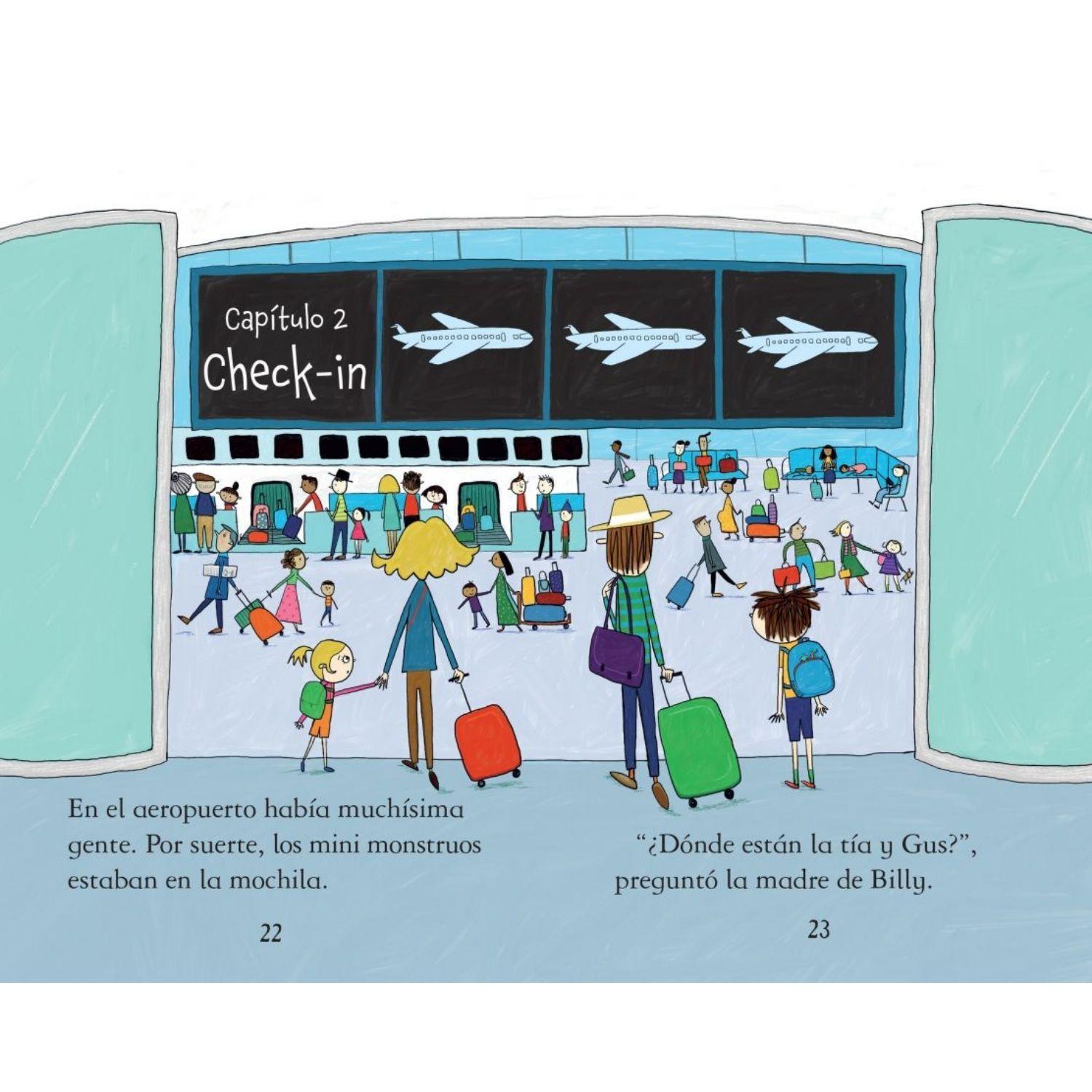 Los monstruos van en avión. Libro 4-3