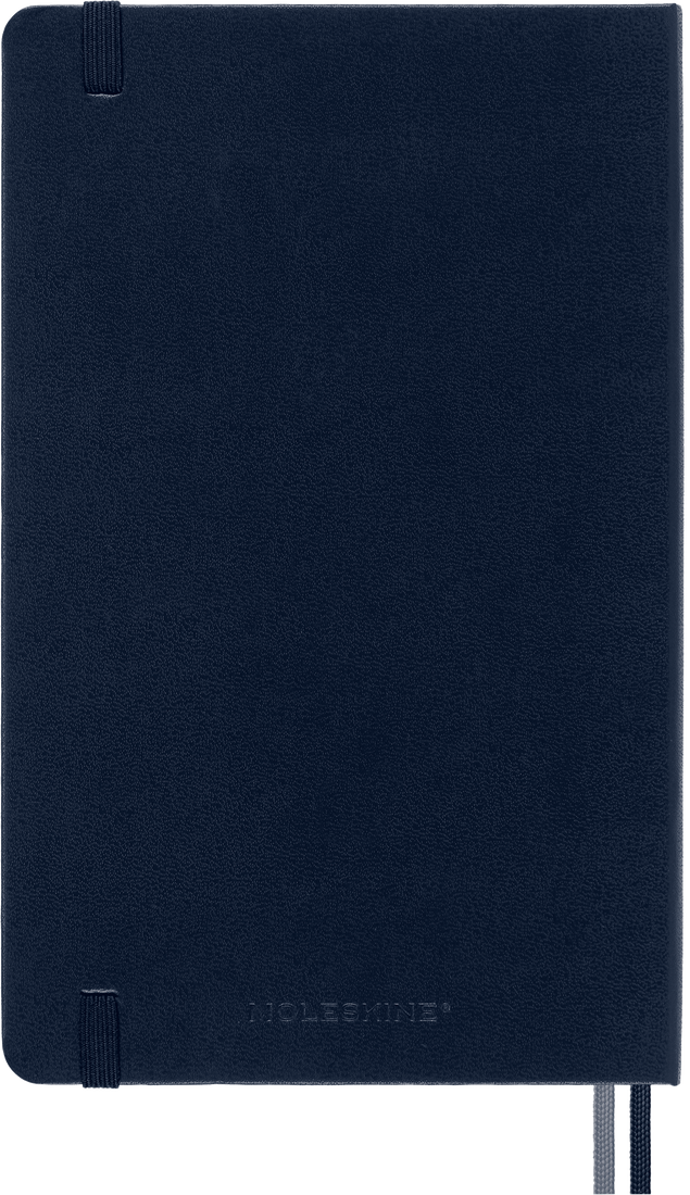 Moleskine Cuaderno Clásico Expanded / Grande / Azul / Lisa-3