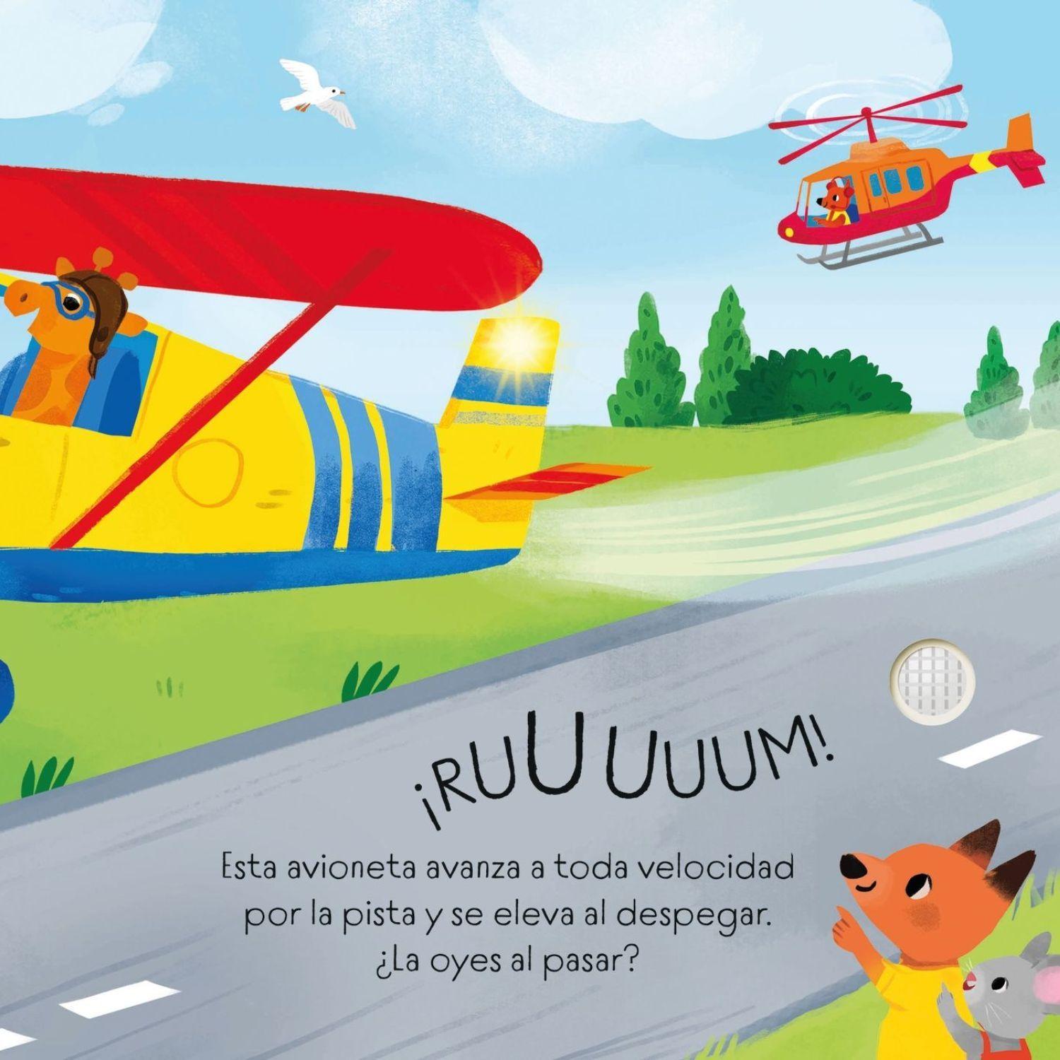 Libro LUCES Y SONIDOS - AVIONES Y HELICOPTEROS-2