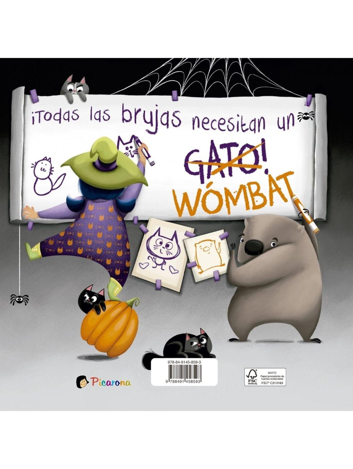 Wilma y Wómbat. Todas las brujas necesitan un gato-2