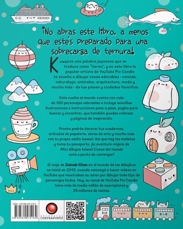 Libro Mini Dibujos Kawaii. Cosas del Mundo-5