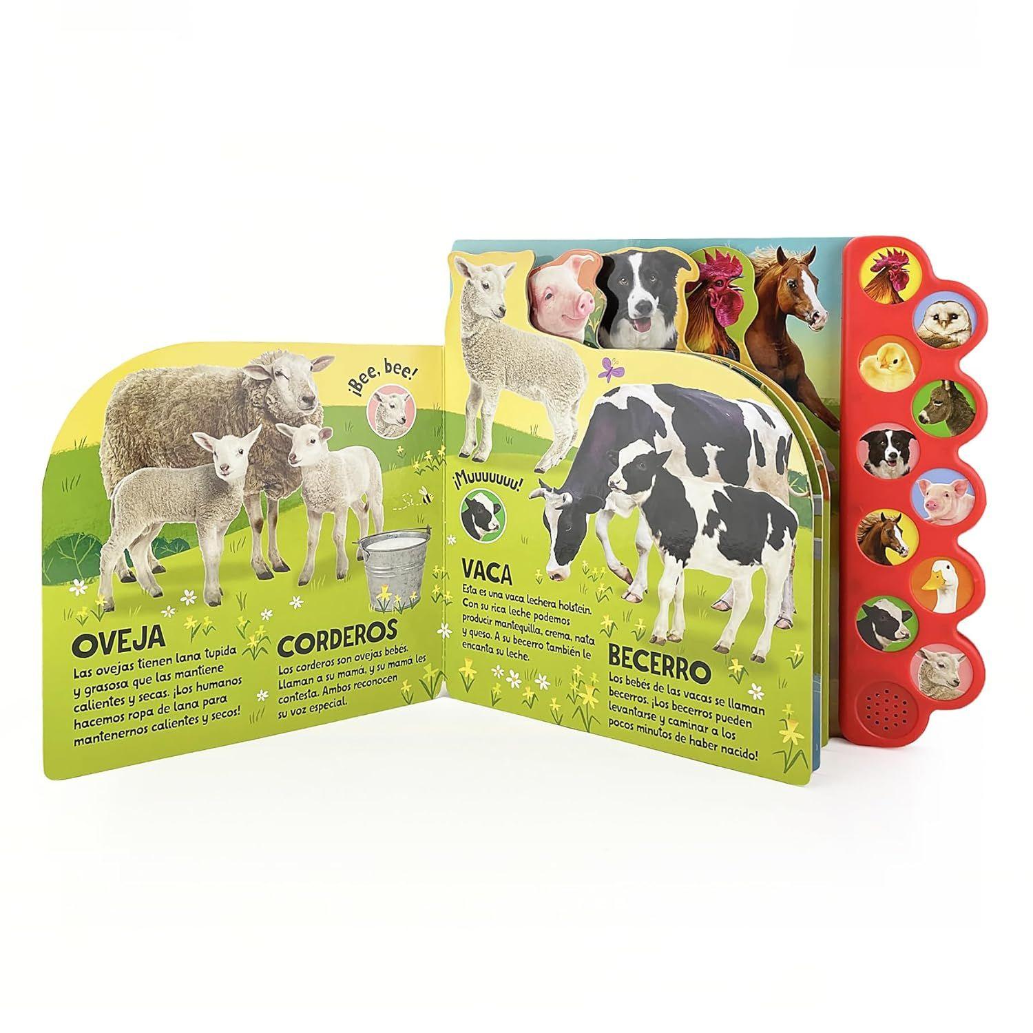 Sonoro - 10 Sonidos De La Granja. ¡Cuac! ¡muu! ¡oinc!-3