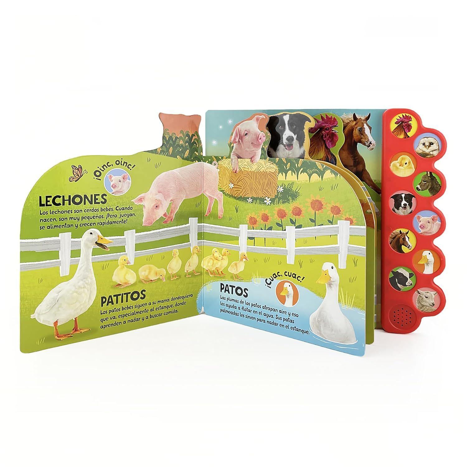 Sonoro - 10 Sonidos De La Granja. ¡Cuac! ¡muu! ¡oinc!-4