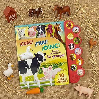 Sonoro - 10 Sonidos De La Granja. ¡Cuac! ¡muu! ¡oinc!-5