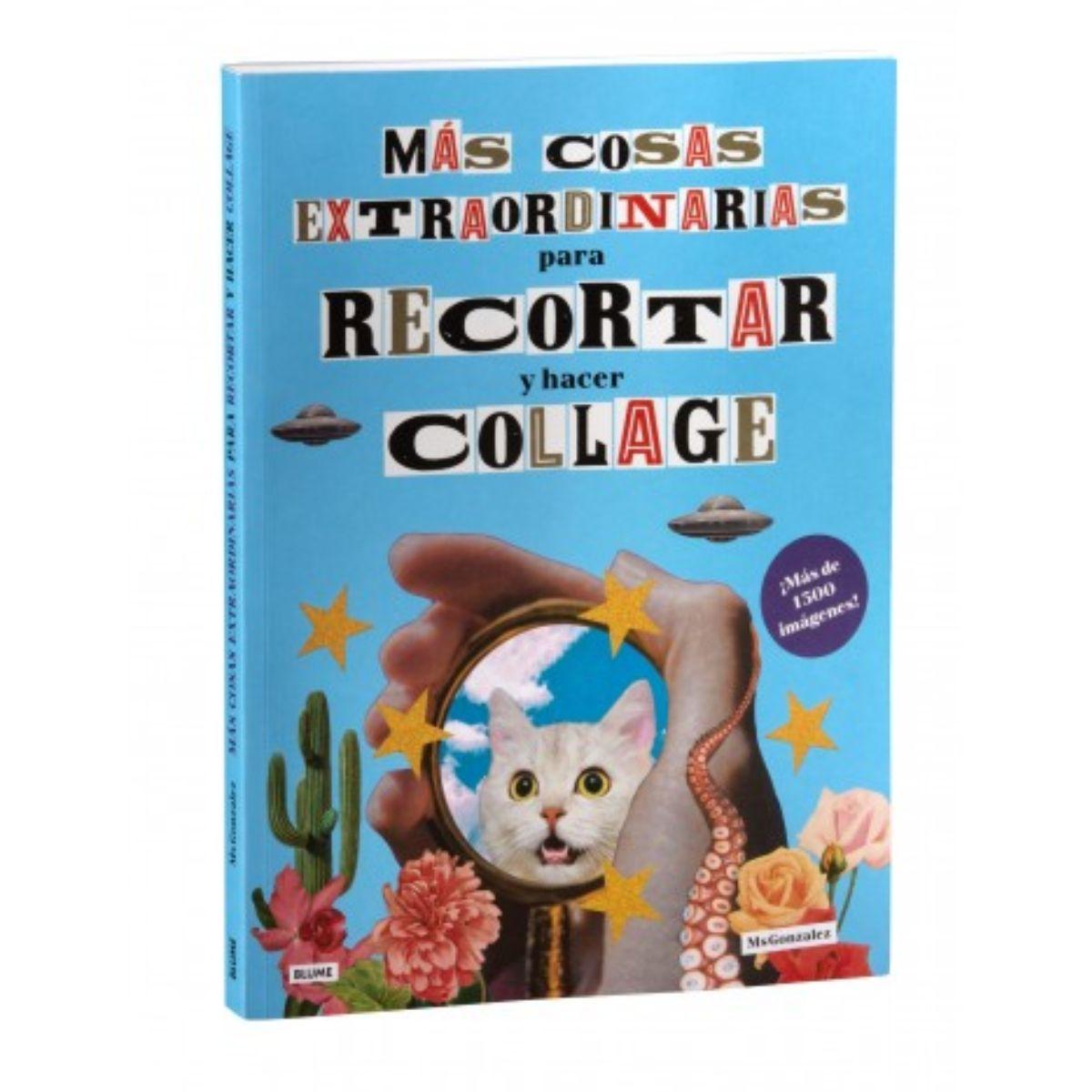Libro MAS COSAS EXTRAORDINARIAS PARA RECORTAR Y HACER COLLAGE-4