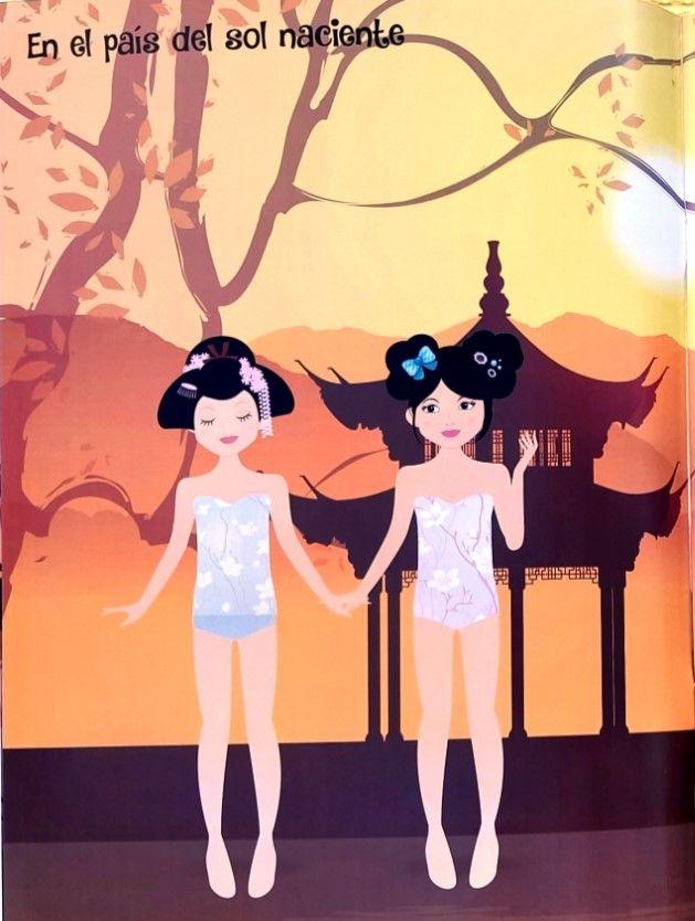 Libro PEGATINAS - LAS CHICAS VIAJAN POR EL MUNDO (PIC)-2