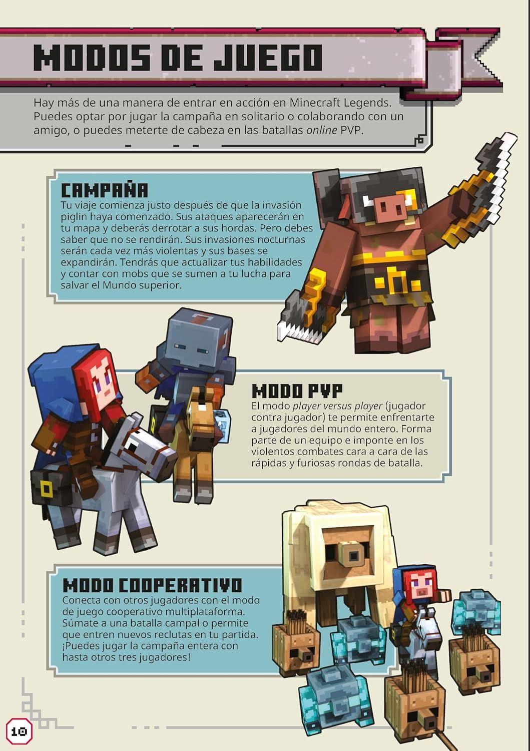 Minecraft. LEGENDS. Una guía heroica para salvar...-1