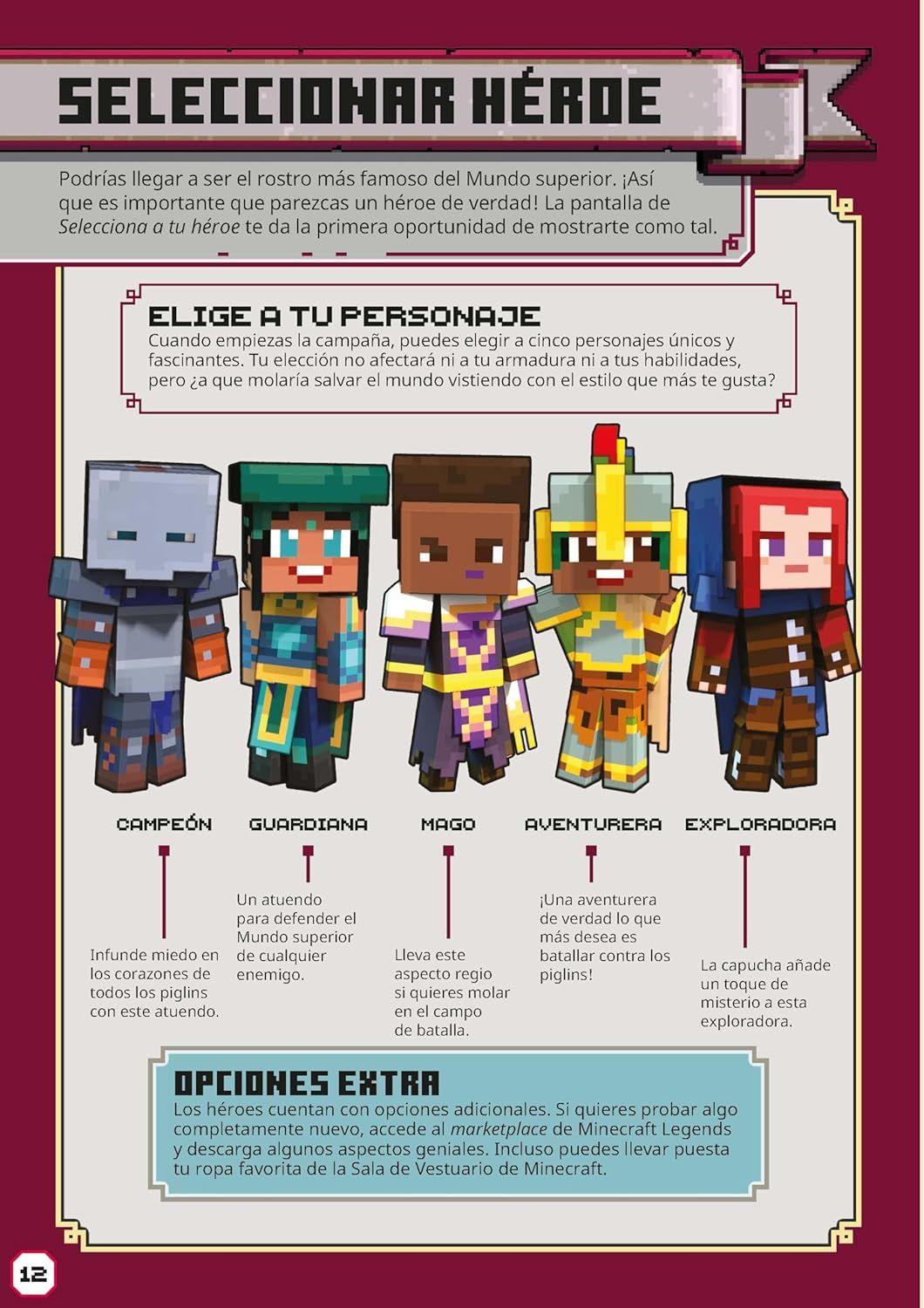 Minecraft. LEGENDS. Una guía heroica para salvar...-4