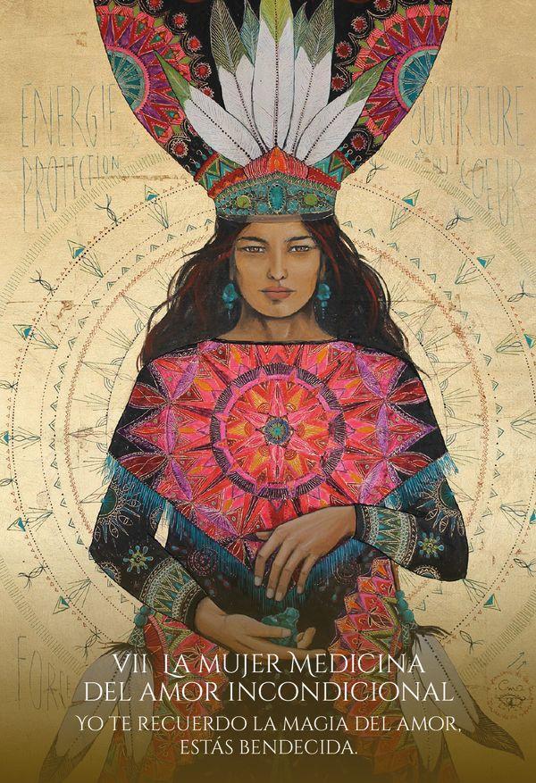 Libro La Mujer Medicina. El Oráculo (libro+cartas)-4