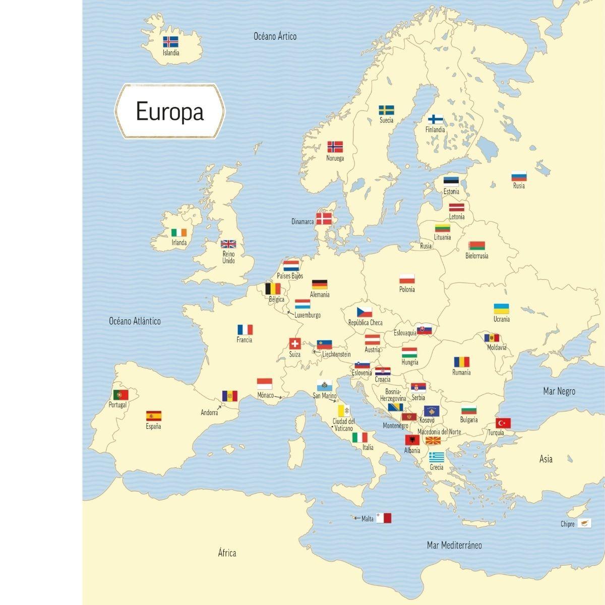 Banderas del mundo para colorear-3