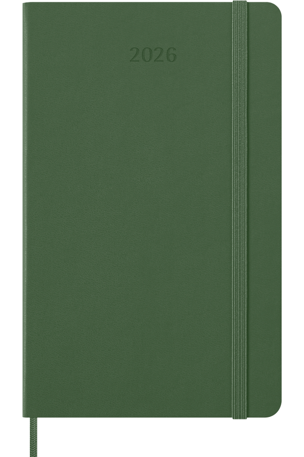 Agenda Moleskine 2026 - Diaria - T. dura - Large - Verde-5