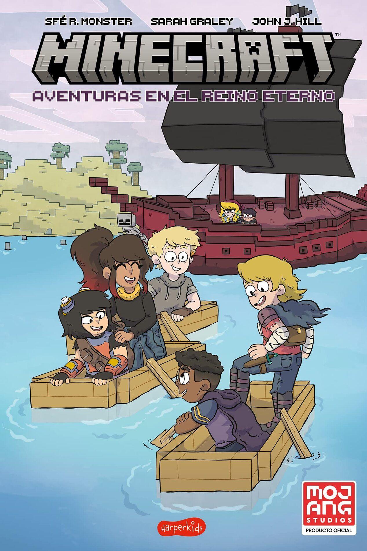 Libro Minecraft oficial. AVENTURAS EN EL REINO ETERNO-0