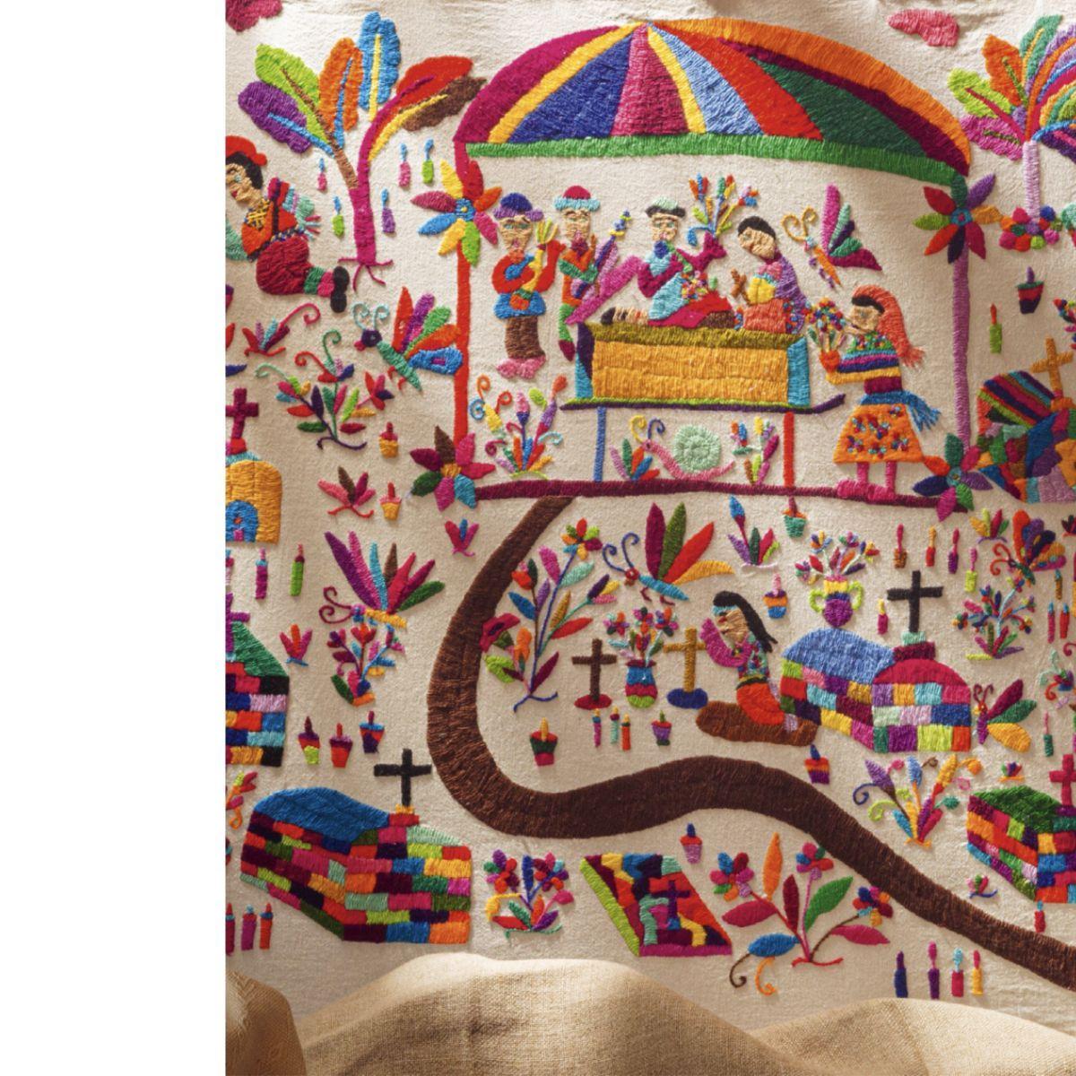 Camino a Tenango. El descubrimiento de un bordado-2