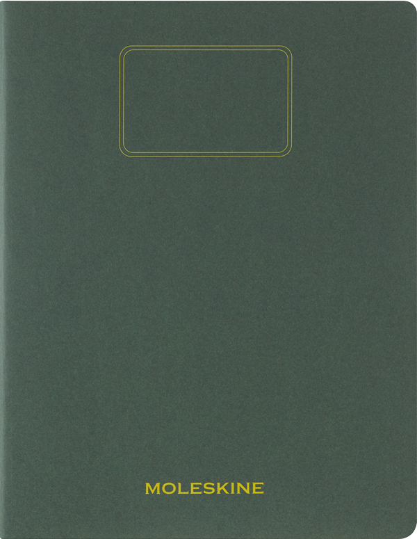 Cuaderno estudiante - Tapa Blanda - XXL - Verde Mirto - Lisa-5