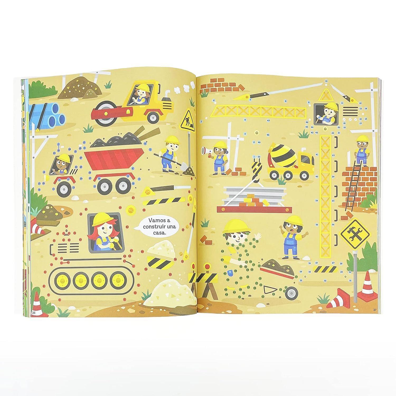 Libro Más de 100 pasatiempos - DIVERSION TOTAL Y PUNTO A PUNTO-3