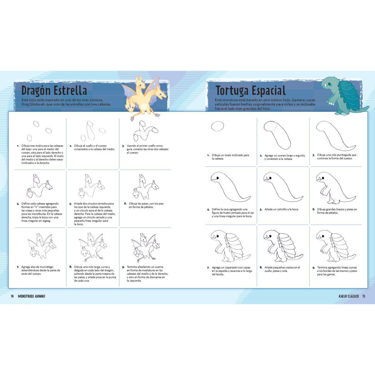 Monstruos Kawaii. Aprende a dibujar-3