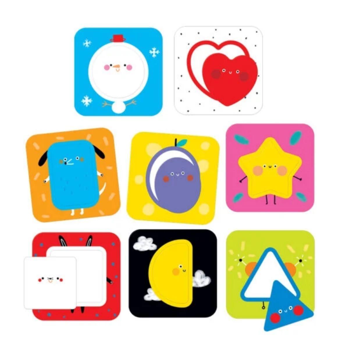 Puzzle Discovering Shapes (16 piezas, 8 puzzles) 18M+-2