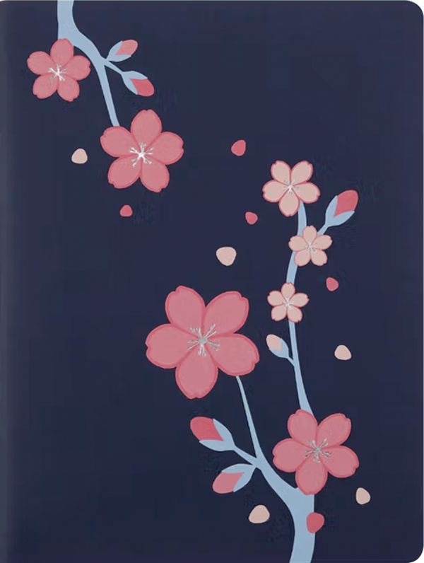 Libreta Moleskine Cahier Sakura - Tapa Blanda - XL - Rayas-5