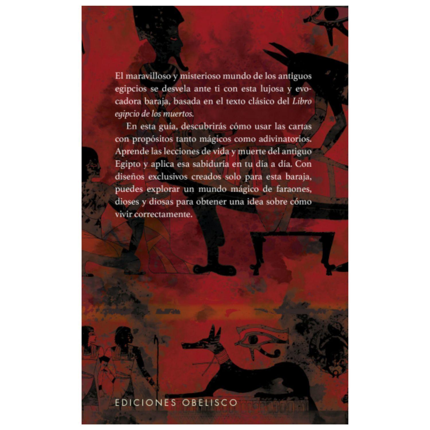 Libro ORACULO DEL LIBRO EGIPCIO DE LOS MUERTOS (libro+cartas)-1