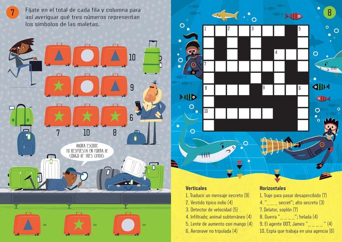 Actividades variadas de Espías-1