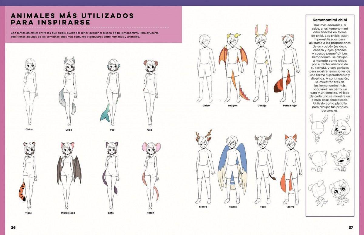 Libro Arte De Dibujar Manga Furries-1