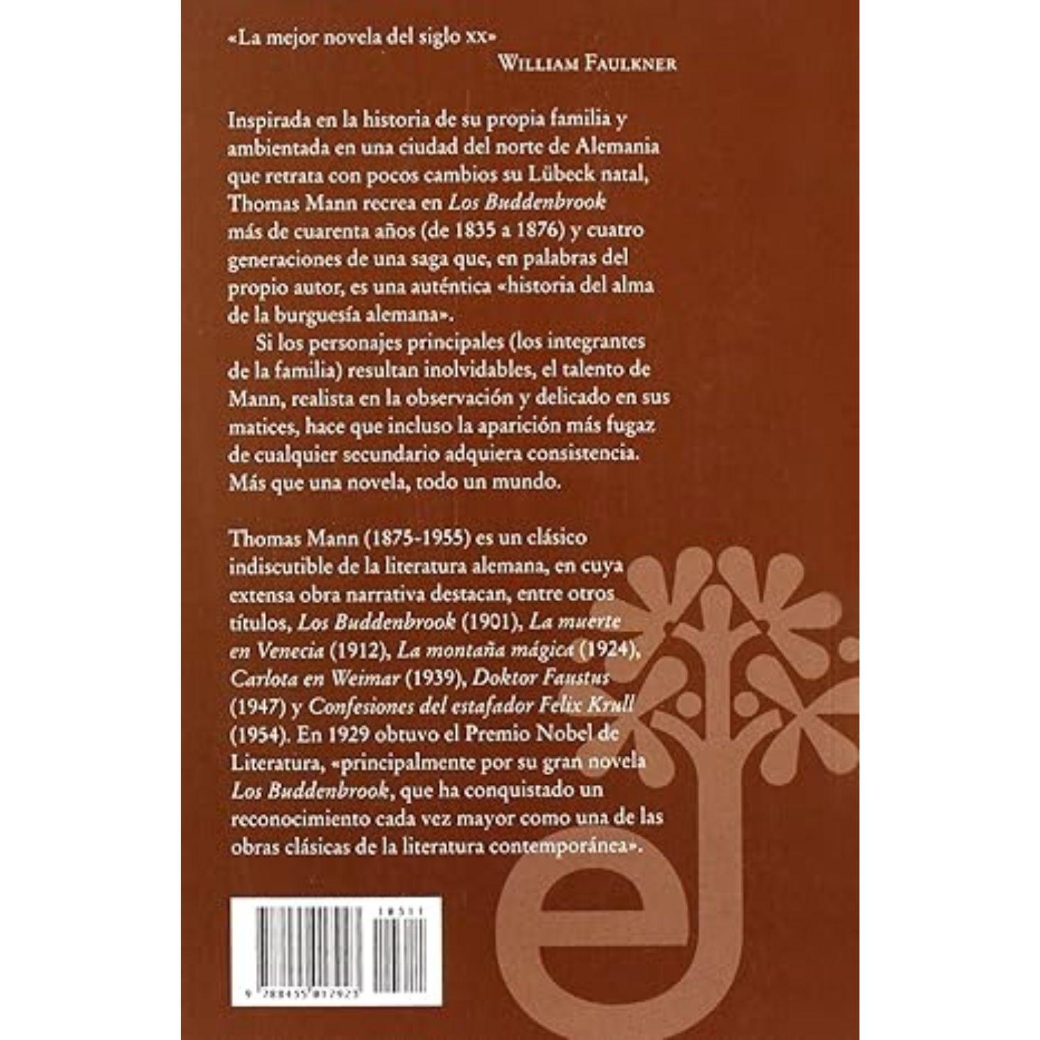 Libro Los Buddenbrook-1