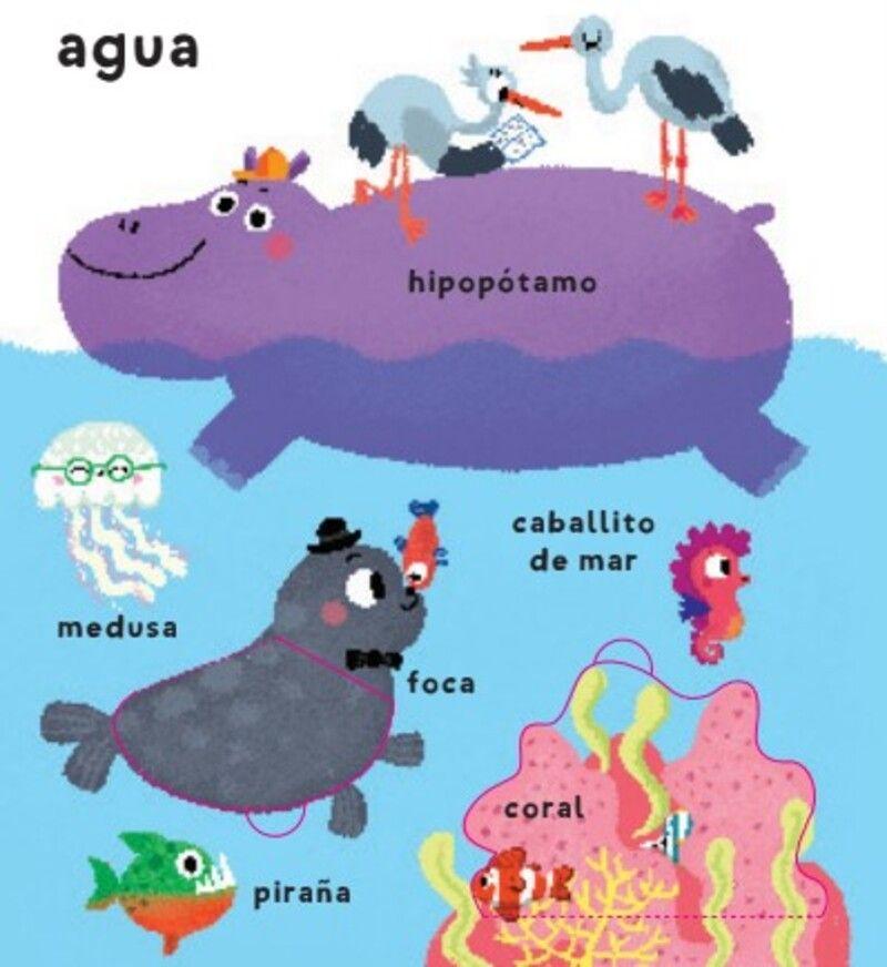 Libro Animales salvajes. Mis primeras 100 palabras-2
