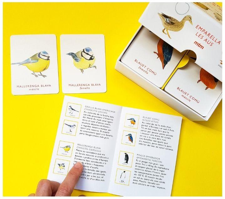 Un Par De Aves. Juego De Memoria-2