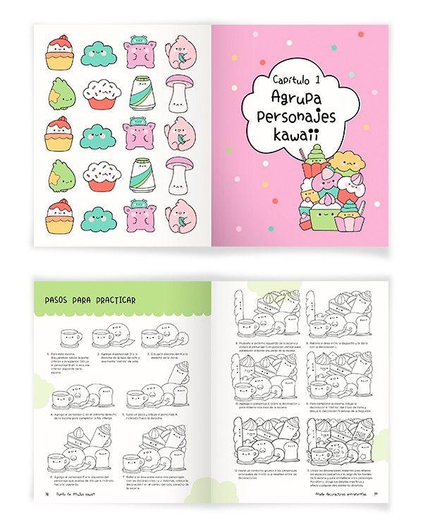 Libro mini kawaii - MUNDO DE DIBUJOS KAWAII-1