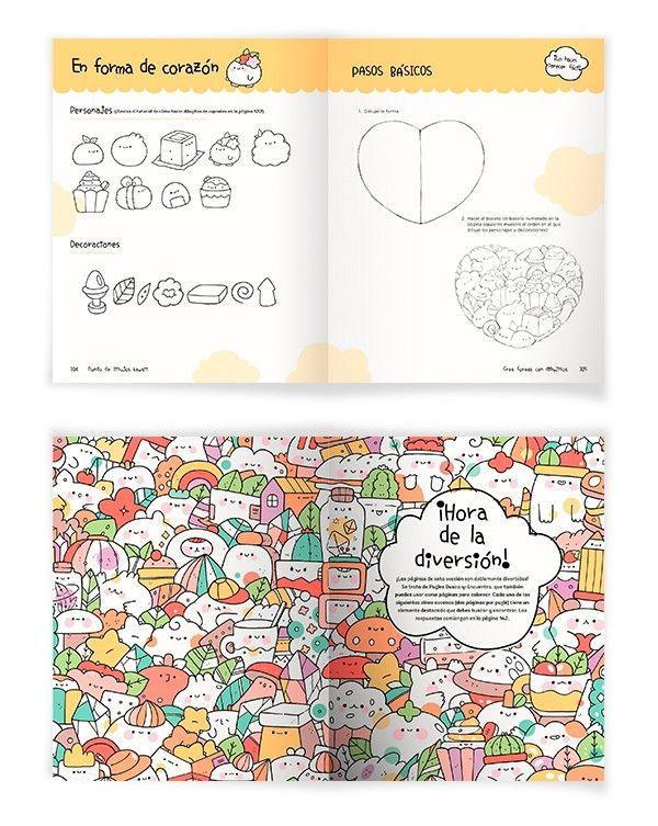 Libro mini kawaii - MUNDO DE DIBUJOS KAWAII-2