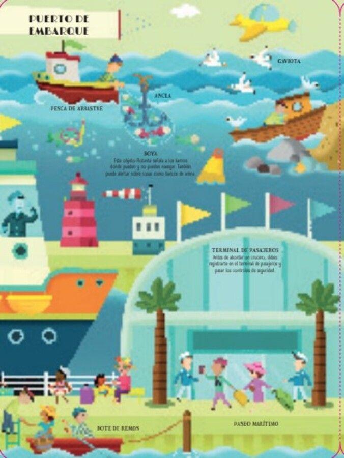 Libro Un puerto. Mira y descubre-4
