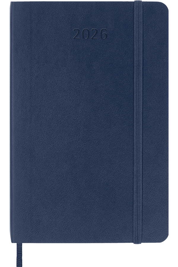 Agenda Moleskine 2026 - Diaria - T. blanda - Pocket - Azul-5