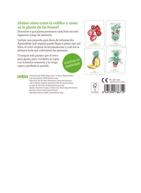 Libro Una planta, un fruto. Juego de Memoria-4