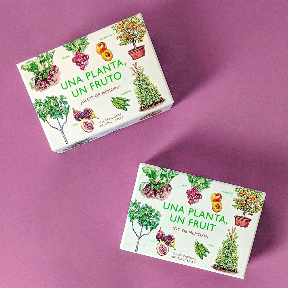 Una planta, un fruto. Juego de Memoria-2