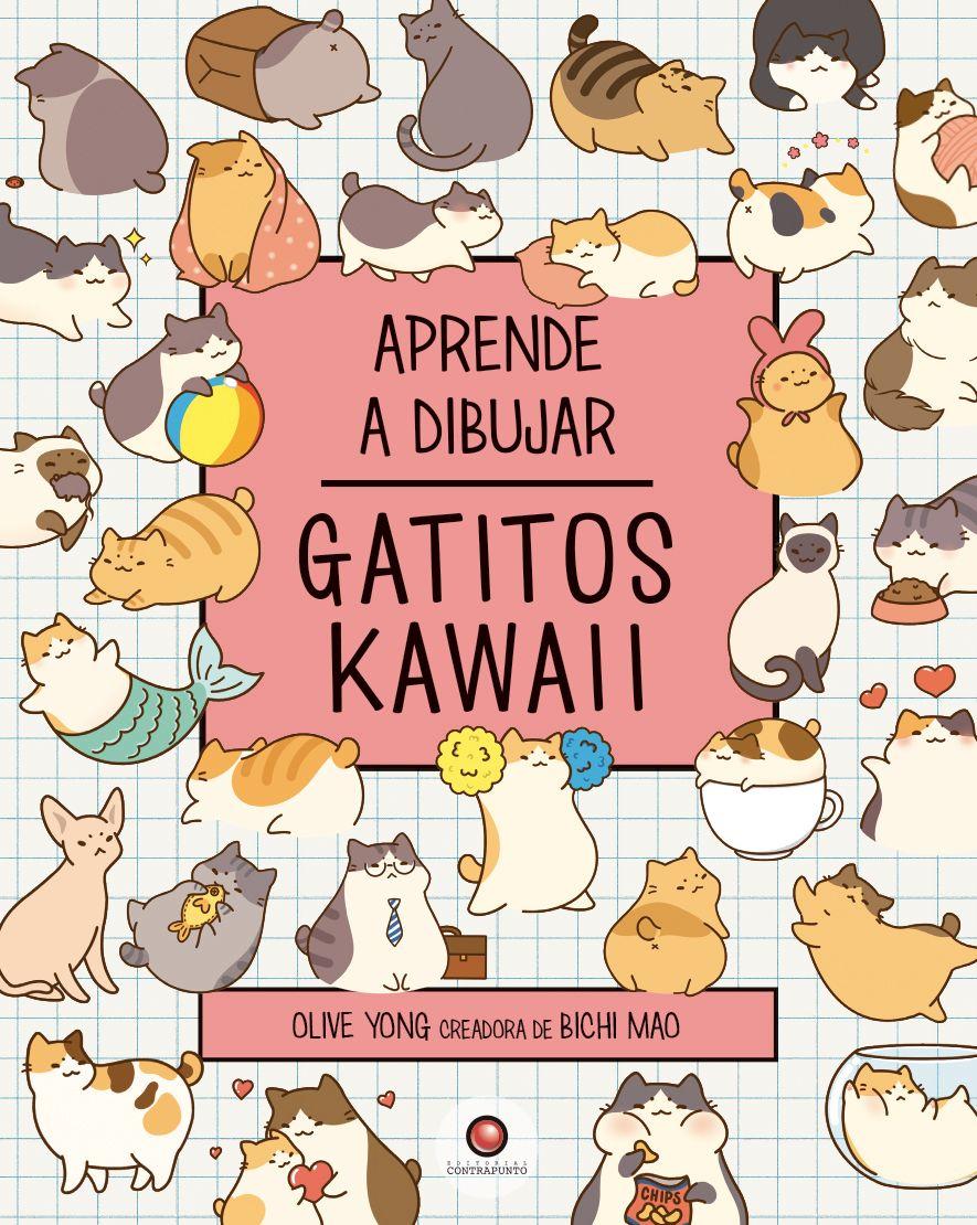 Libro Aprende a dibujar GATITOS KAWAII-0