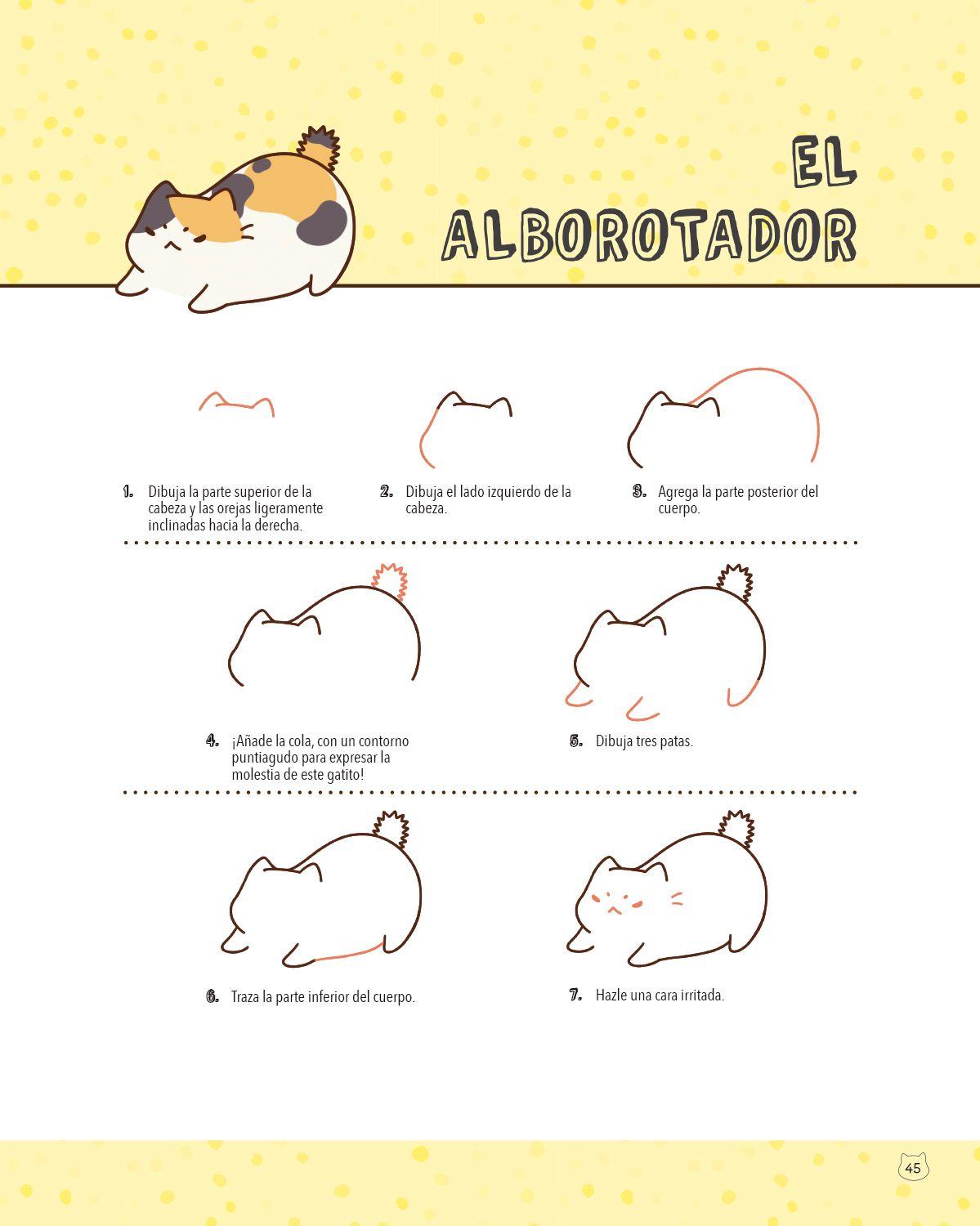 Libro Aprende a dibujar GATITOS KAWAII-5