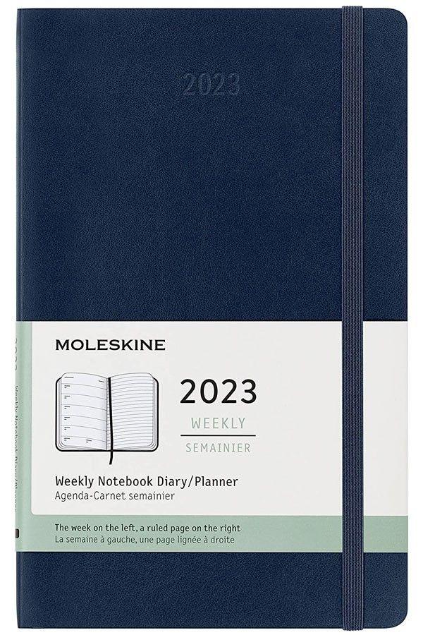 Agenda 2023 - Semanal - T. Blanda - Large - Azul Zafiro-0