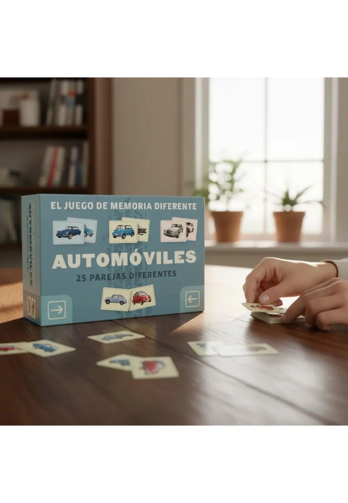 Juego De Memoria Diferente - Automóviles-2