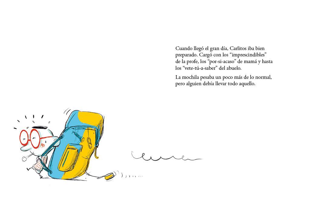 Libro La Gran Mochila De Carlitos-3